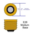 thumbnail image 2 of Halco 45618 - CFL105/50 Twist Medium Screw Base Compact Fluorescent Light Bulb, 2 of 2