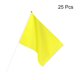 thumbnail image 3 of Amarillo Bandera con Palo A Mano Sostenida Pequeña Mini Bricolaje Bandera 11.8 Pulgadas x 7.8 Pulgadas Cuadrado para Festival Eventos Decoración de fiesta Paquete de 25 Unique Bargains banderas al aire libre, 3 of 5