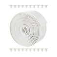 thumbnail image 4 of Gazechimp Chair Vinyl Strap Furniture Replacement Straps PVC Easy to Install DIY Lawn Chair Repair Straps for Outdoor Lawn White, 4 of 8
