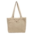 thumbnail image 1 of Bolso Mano Btafrte Algodón Gran Capacidad Nicho Bolso Hombro Ligero Y Sencillo Beige, 1 of 9