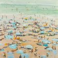thumbnail image 3 of Personnes à la Plage - Toile 36"x36 Pouces - Impression sur Demande, 3 of 5