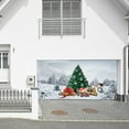 thumbnail image 3 of kjfeif Christmas Holiday Garage Door Cover,Christmas Outdoor Garage Door Tapestry Cloth Holiday Party Decoration Background Cloth Matching Hanging Cloth Multi Size, 3 of 6