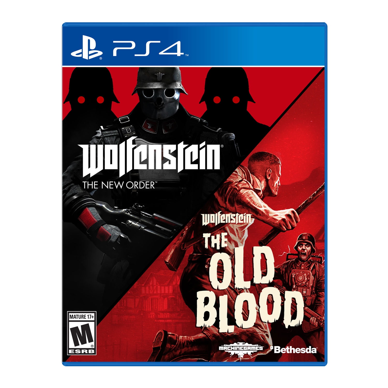 Wolfenstein ps4. Wolfenstein the old Blood ps4.