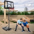 thumbnail image 2 of Costway Canasta de Baloncesto Altura Ajustable 1,3-3,05m con Ruedas y Base Rellenable para Niños y Adultos Negro, 2 of 10