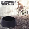 thumbnail image 4 of Funda impermeable para tubo de sillín de bicicleta Anillo de tija de sillín protector de silicona para piezas de equitación de viaje para acampar al aire libre duradero JShteea El nuevo, 4 of 6