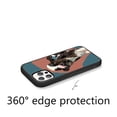 thumbnail image 3 of Compatible with iPhone 13 case cute handsome denim pattern mobile phone case soft TPU fashion design, 3 of 4