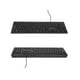 thumbnail image 4 of Teclado Slim GETTTECH GGK-ESMWR-01 alambrico cable 1.5m Hub 2 USB-A Teclado color negro idioma español latinoamerica, 4 of 11