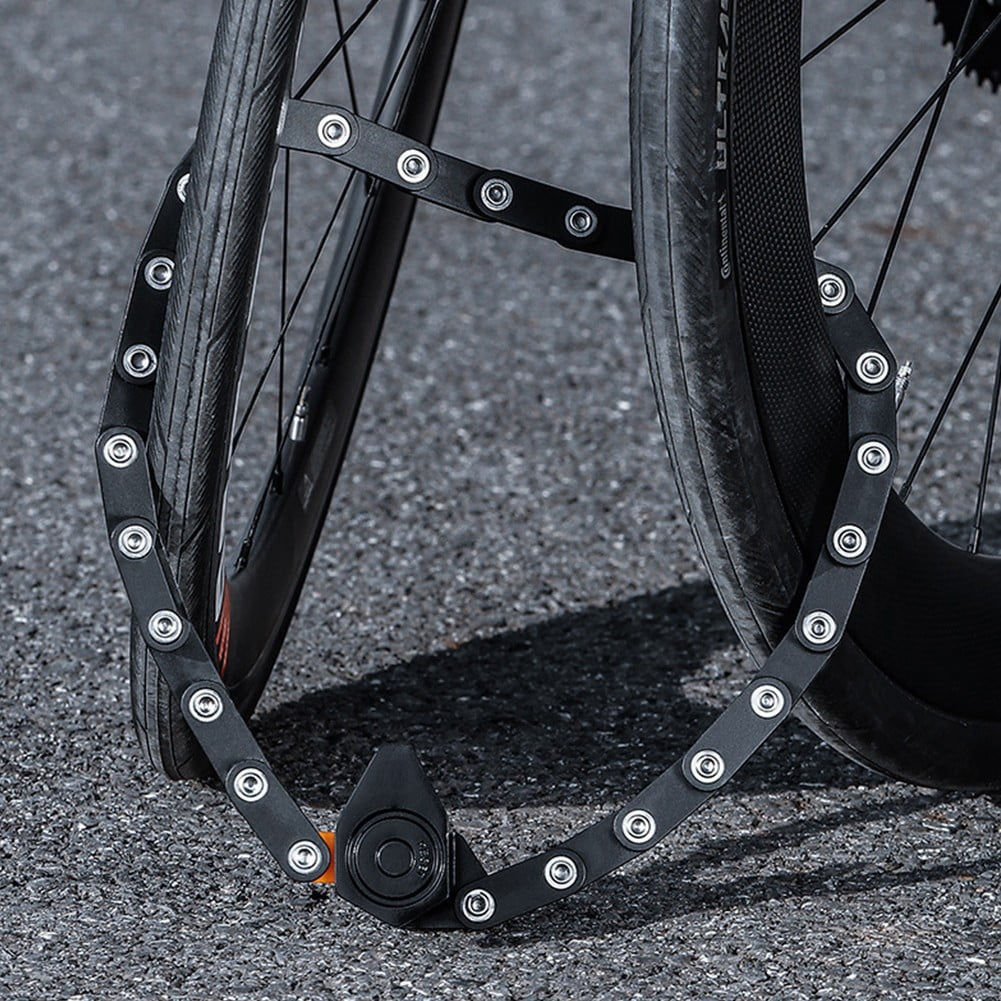Sportact Bicycle Accessories,Bicycle Folding Lock Password Folding Bicycle Mountain Road Lock Equipment,Bicycle Accessories for Adult Bikes