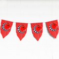 thumbnail image 4 of 1 Eid Mubarak Para Triángulo Para Banner Forma De Flor De Luna Tire De La Bandera Decoración De Fondo Para El Islam Musulmán Ramadán Fiesta Decoración De La Puerta De La Pared Sum, 4 of 5