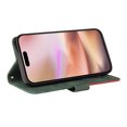 thumbnail image 3 of Allytechgroup Flip Cover Case for iPhone 16, RFID Blocking PU Leather TPU Inner Folio Stand Hand Wrist Cards Holder Wallet Case for Apple iPhone 16, Green, 3 of 8