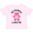 thumbnail image 3 of Inktastic Mamaw Loves Me Girls Bear Granddaughter Girls Toddler T-Shirt, 3 of 5