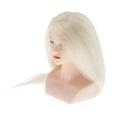 thumbnail image 2 of Salon de Tressage de Formation Pratique Mannequin Tête de Mannequin Modèle, Beige, 2 of 8