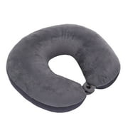 AURORA TRADE Travel Pillow Memory Foam - Head Neck Support Airplane Pillow for Traveling, Car, Home, Office, Travel Neck Flight Pillow