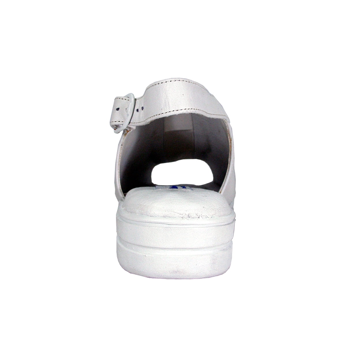 24 HOUR COMFORT Sheila Women Wide Width Comfort Open-Toe Sandals WHITE 5