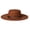 khaki, variant on Vintage Wide Brim Felt Hat for Women Men:Braided Belt Fedora Hat, Unisex - daily commutes, parties, photo shoots, western styling