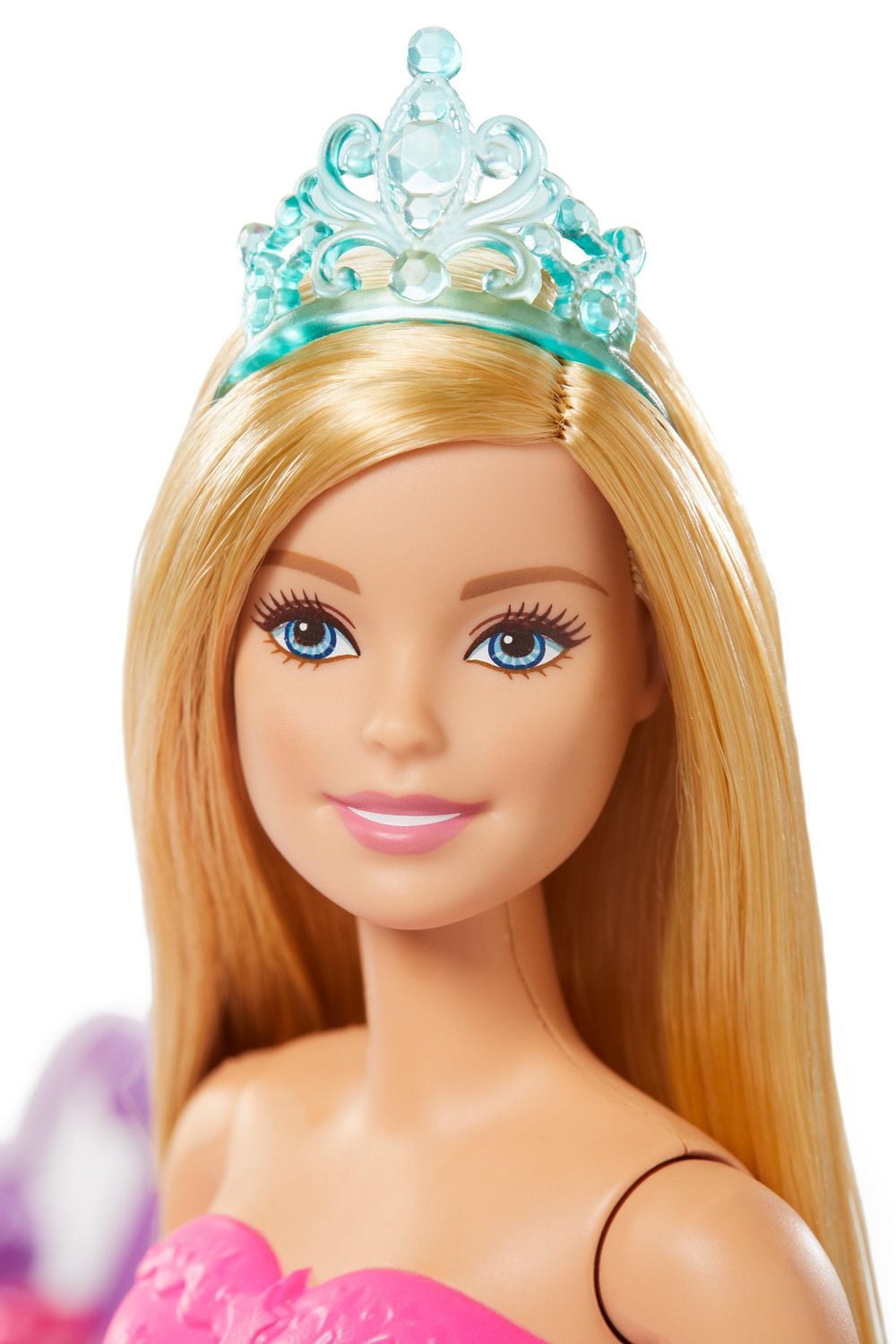 Poupée ​Barbie Princesse ​Barbie Dreamtopia, blonde, avec cheval fantaisiste et char