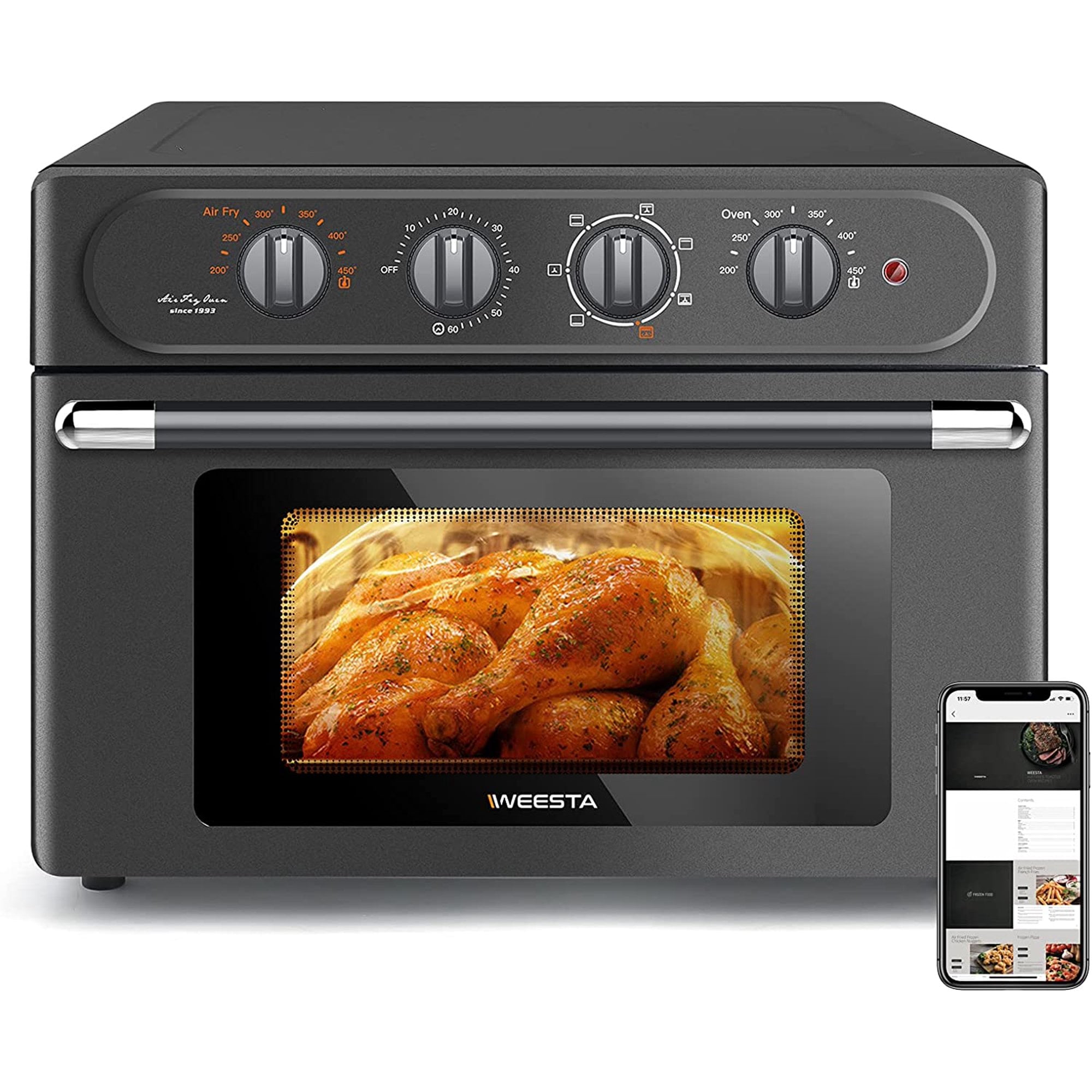 weesta air fryer oven