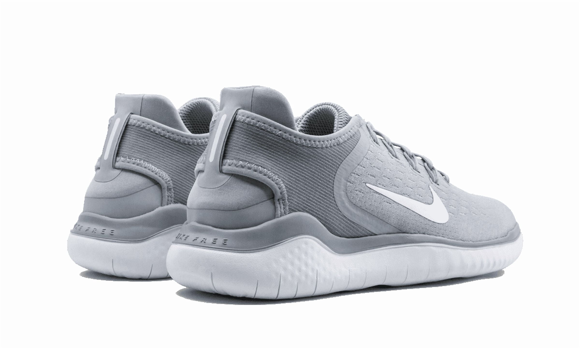 NIKE MENS Free RN 2018 "Wolf Grey" 942836 003 942836 003 from Stadium Goods