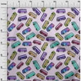 thumbnail image 2 of oneOone Cotton Poplin Twill Light Violet Fabric Bus Sewing Fabric By The Yard Printed Diy Clothing Sewing Supplies 56 Inch Wide-SDU, 2 of 4