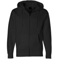 thumbnail image 2 of Independent Trading Co. Heavyweight Full-Zip Hooded Sweatshirt, 3XL, Black, 2 of 3