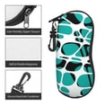 thumbnail image 5 of ZICANCN Sunglasses Soft Case, Mesh Fashion Square Plaid Neoprene Zipper Eyeglass Case for Men Women, 5 of 9