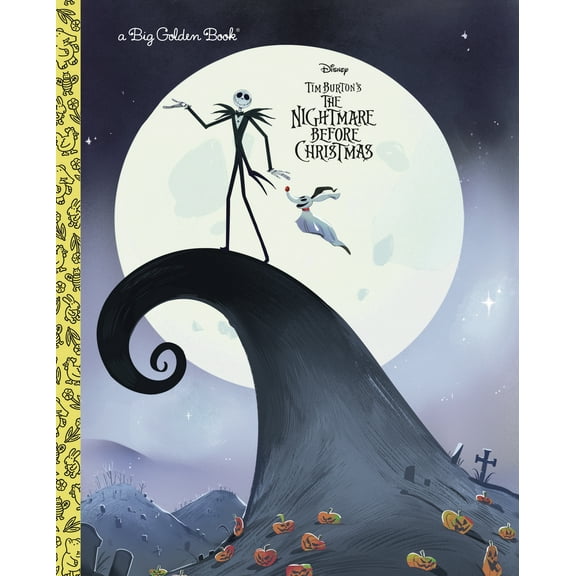The Nightmare Before Christmas Big Golden Book, Walmart Exclusive