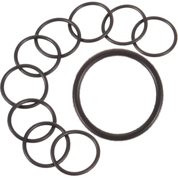 Trumpet Rubber Rings for Instrument Noise Reduction Black Lightweight Durable Material 30pcs