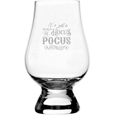 

Hocus Pocus Happy Halloween Etched 6.5oz Glencairn Whisky Glass