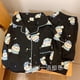 thumbnail image 5 of Pijama de Chiikawa de dibujos animados de Anime Kawaii para mujer, pantalones cortos de manga corta finos de verano, conjunto de ropa para el hogar, pijama estampado, regalo, 5 of 5