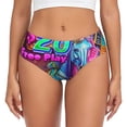 thumbnail image 1 of Balery Neon Free Play Ropa Interior de Algodón para Mujer con Dibujo – Braguitas Cómodas y Elásticas, Estilo Clásico-X-Small, 1 of 6