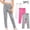 F, variant on Toddler Girls Leggings 3 Pack Soft Cotton High Waist Stretch Casual Kids Dance Pants Multicolor 2-8 T