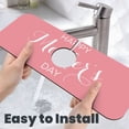 thumbnail image 6 of Pofeuu Happy Mother's Day Print Splash Guard for Sink Faucet Sink Gadgets-Splash Guard Behind Faucet Drip Catcher for Kitchen, Bathroom,Sink Mat, 6 of 7