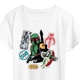 thumbnail image 3 of Star Wars - Boba Fett Stickers - Women's Short Sleeve Classic Fit Tee, 3 of 5