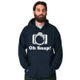thumbnail image 5 of Oh Snap Camera Snapshot Cute Hobby Hoodie Sweatshirt Women Men Brisco Brands L, 5 of 6