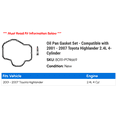 thumbnail image 2 of Oil Pan Gasket Set - Compatible with 2001 - 2007 Toyota Highlander 2.4L 4-Cylinder 2002 2003 2004 2005 2006, 2 of 2