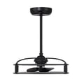 thumbnail image 2 of Matte Black LED Fandelier from the Vesta Collection, 2 of 6