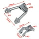 thumbnail image 4 of Aros de choque de coche RC,Piezas de torre de aros de choque delanteros y traseros de oruga rc,Montaje de torres de amortiguador de choque de coche rc de aluminio de metal,Parachoques de, 4 of 9