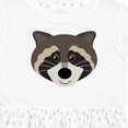 thumbnail image 4 of Inktastic Raccoon Animal Face Girls Toddler Dress, 4 of 5