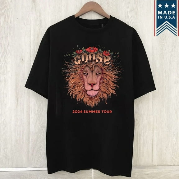 VINTAGE Goose The Band Summer Tour 2024 T shirt Full Size S-5XL
