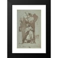 thumbnail image 2 of Georg Anton Urlaub 11x14 Black Modern Framed Museum Art Print Titled - Saint John Nepomuk Praying (1720-59), 2 of 5