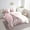 Pink, variant on Erosebridal Eiffel Tower Print Bedding Sets Twin Size, Pink Comforter Sets with Sheets, Valentines Day Decor, Reversible 7 Pieces
