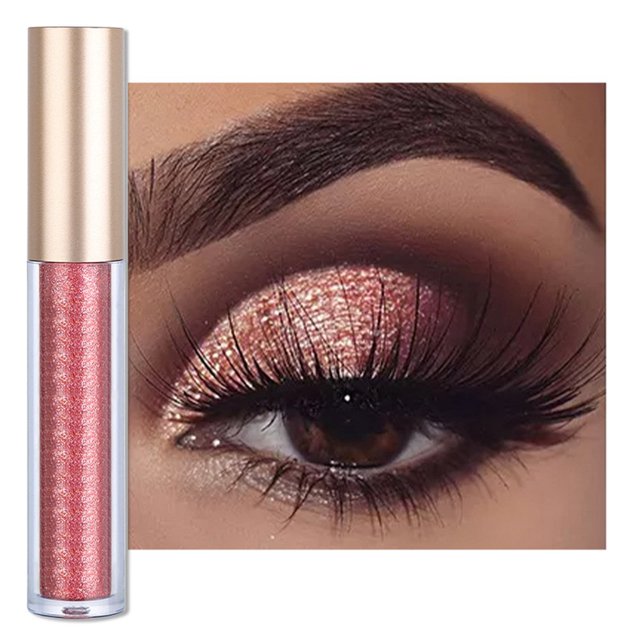 Flash Eye Shadow Makeup Eye Makeup Liquid Shimmering Color Stick Shiny Durable Waterproof Shiny Eye Shadow 3Ml, Makeup Eye Shadow