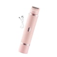 thumbnail image 4 of Afeitadora eléctrica para mujer, depiladora facial de doble cabezal, ergonómica y desmontable. Rosa, 4 of 9