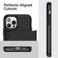 thumbnail image 7 of JETech Wallet Case for iPhone 13 Pro 6.1-Inch with Card Holder, Dual Layer Shockproof Protective Phone Cover, Sliding Hidden Slot (Black), 7 of 7