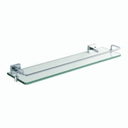KRAUS Bathroom Accessories - Shelf with Railing in Chrome