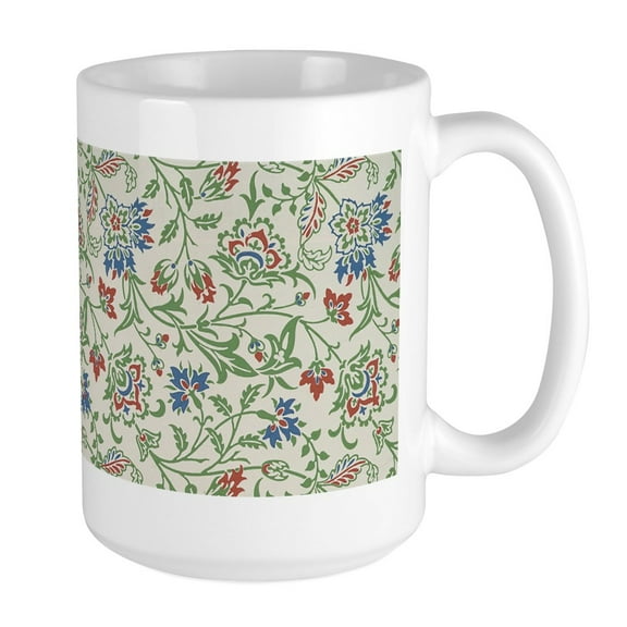 CafePress - William Morris Brentwood Mugs - 15 oz Ceramic Large Mug