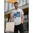 thumbnail image 2 of Watercolor Astrology Vi T-Shirt Men -Grace Popp Designs, Male 5X-Large, 2 of 4