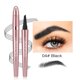 thumbnail image 1 of Lápiz de cejas rosa, lápiz de cejas de cuatro puntas, resistente al agua y que no se corre, lápiz de cejas líquido de cuatro puntas, 1 ml., 1 of 1