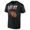 thumbnail image 2 of Men's Black Miami Heat Alley Oop T-Shirt, 2 of 3