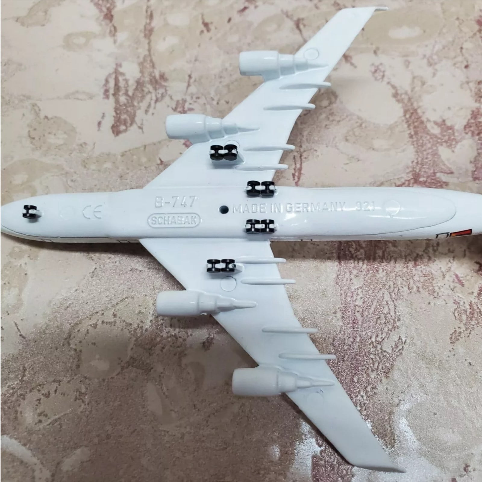 Philippine Airlines B747 Model Airplane for Desk Decor Detailed Diecast Alloy, Adds Charm to Workspace